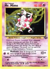 Mr. Mime - 6/64 - Holo Rare - Unlimited Edition